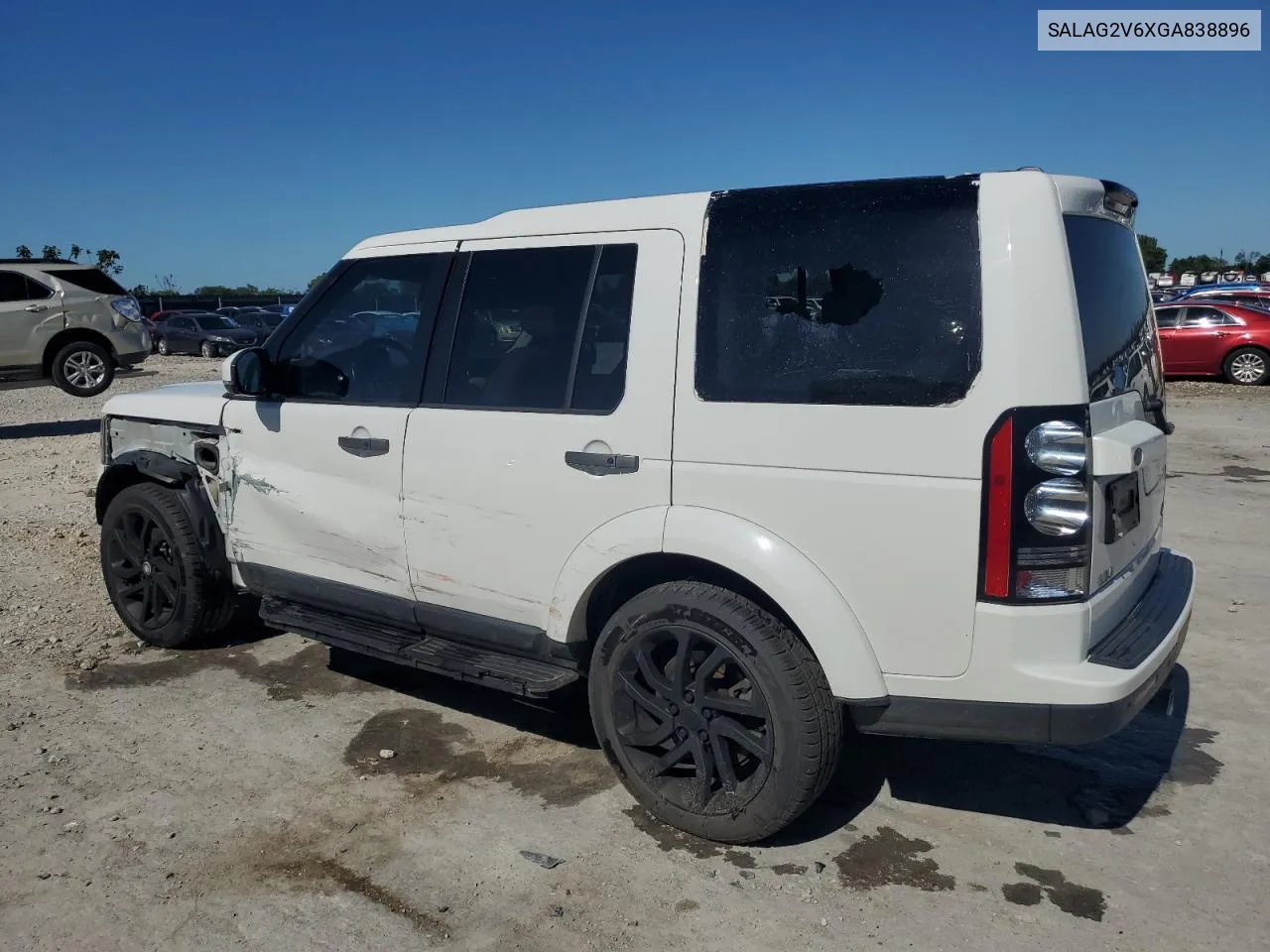 SALAG2V6XGA838896 2016 Land Rover Lr4 Hse