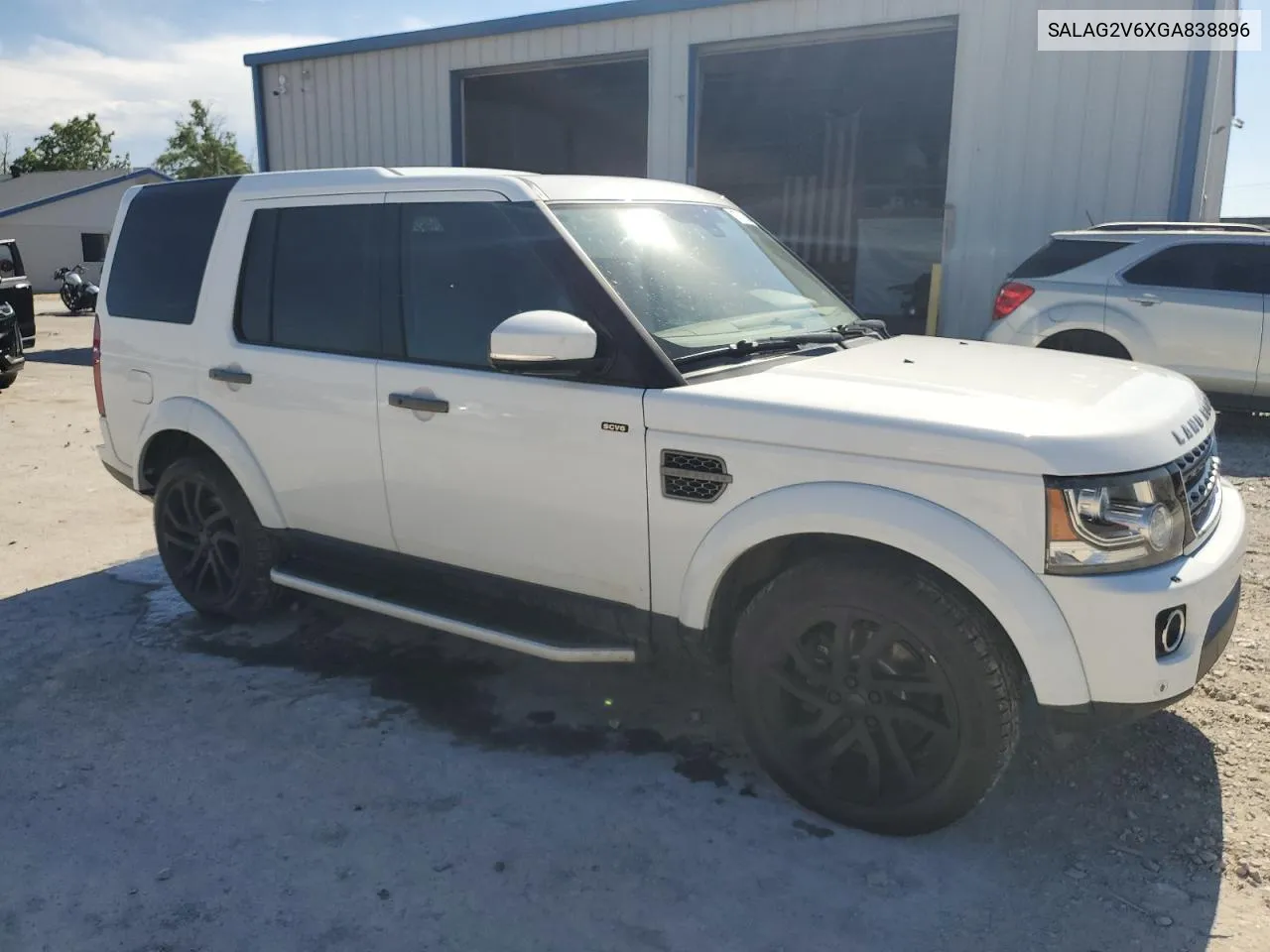 SALAG2V6XGA838896 2016 Land Rover Lr4 Hse