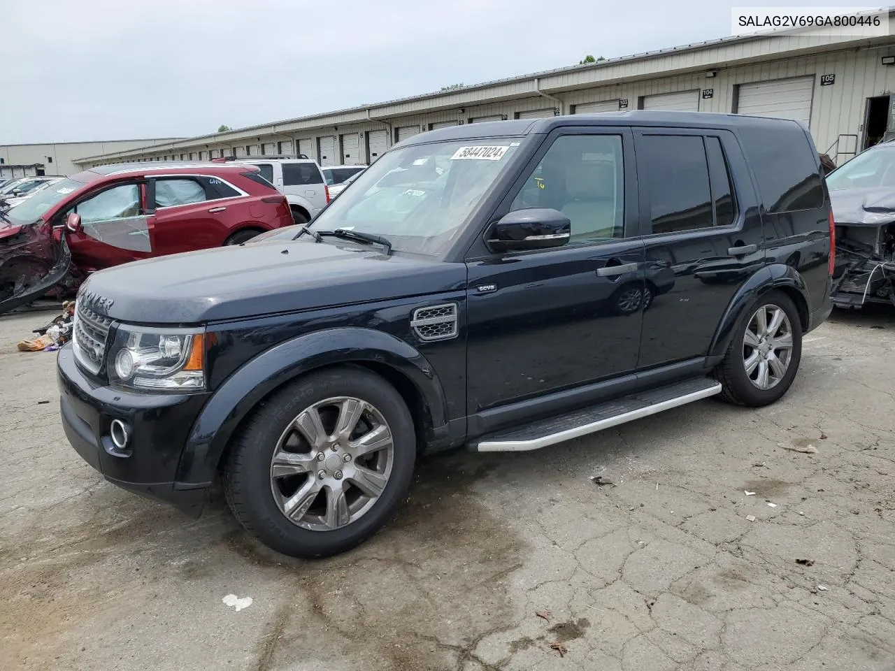 2016 Land Rover Lr4 Hse VIN: SALAG2V69GA800446 Lot: 58447024