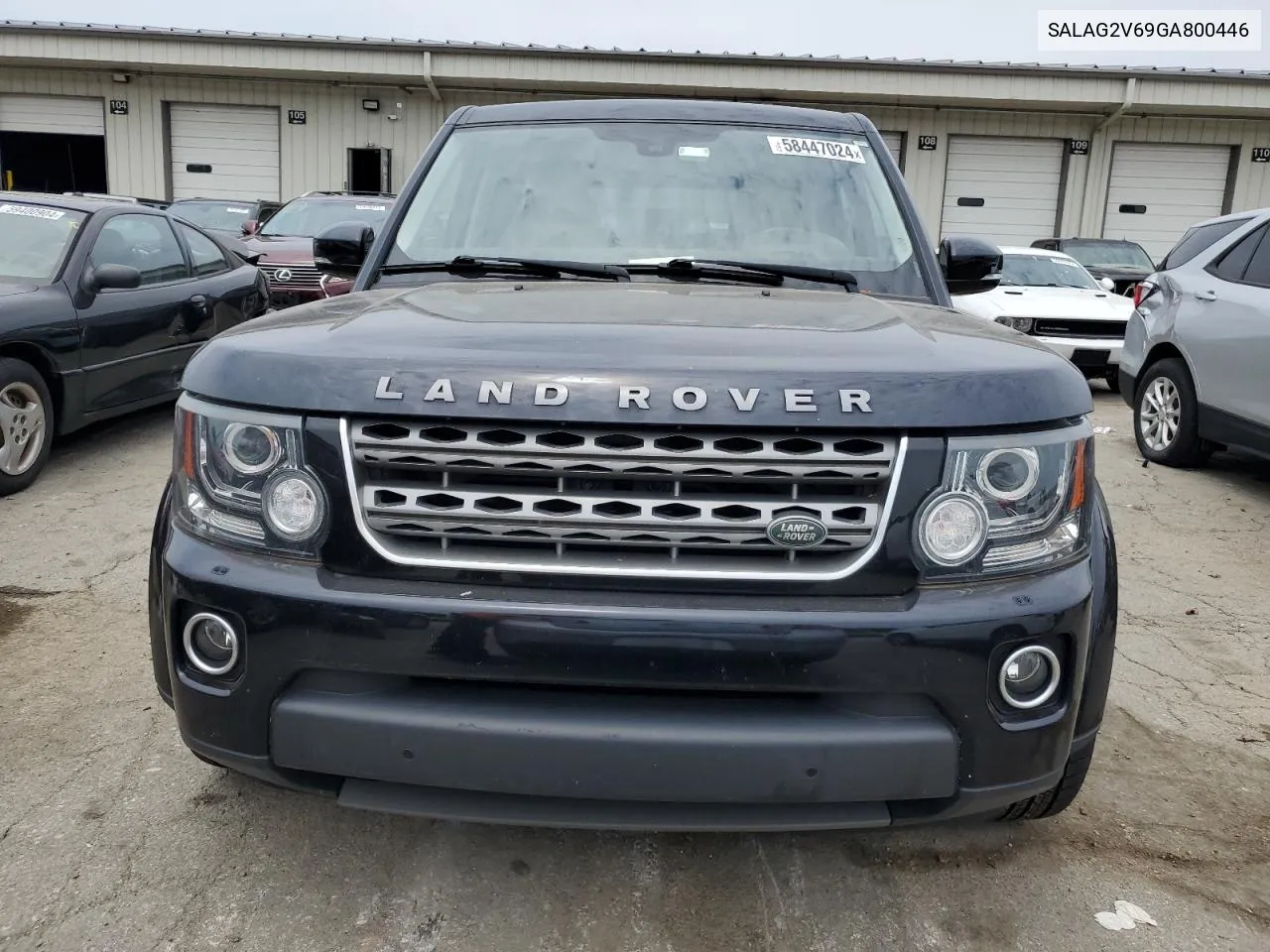 2016 Land Rover Lr4 Hse VIN: SALAG2V69GA800446 Lot: 58447024