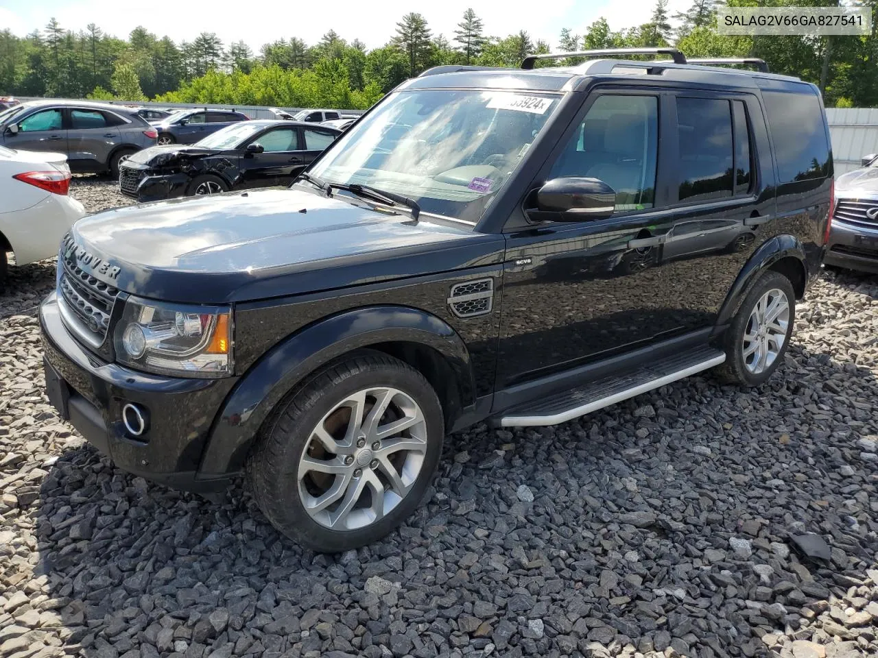 2016 Land Rover Lr4 Hse VIN: SALAG2V66GA827541 Lot: 58936924