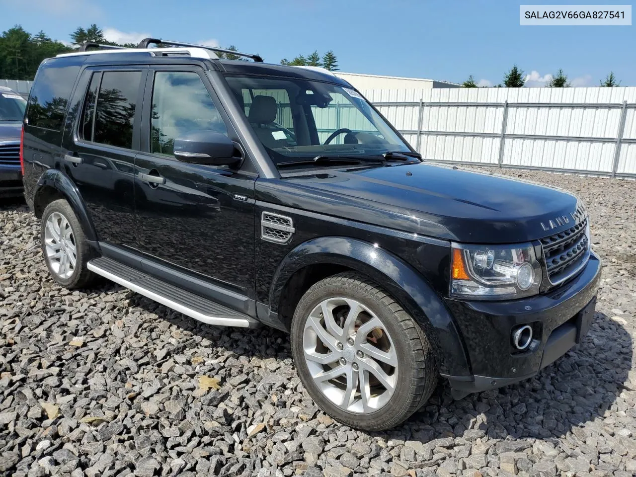 SALAG2V66GA827541 2016 Land Rover Lr4 Hse