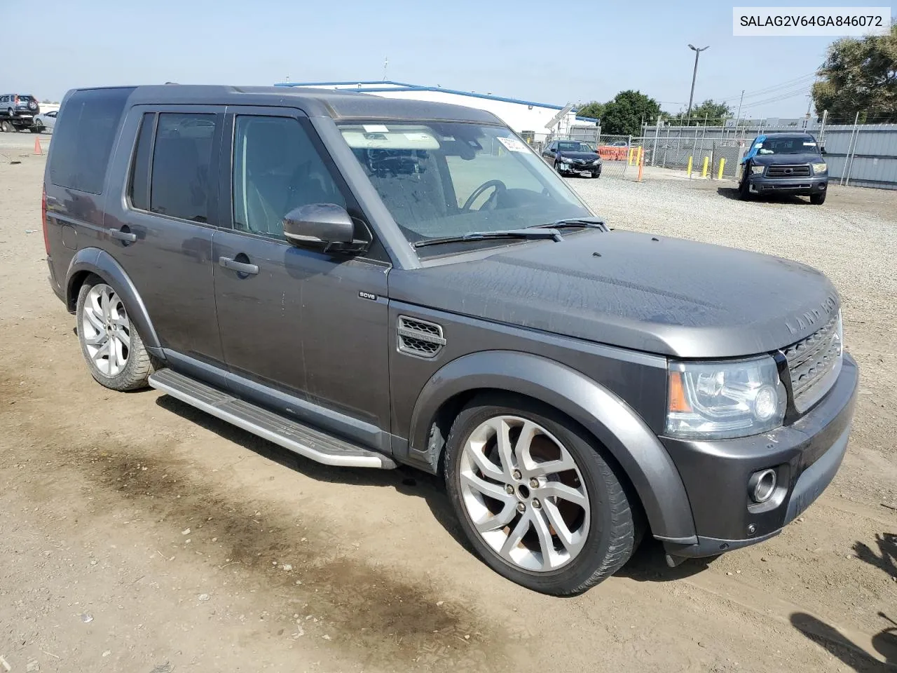 SALAG2V64GA846072 2016 Land Rover Lr4 Hse