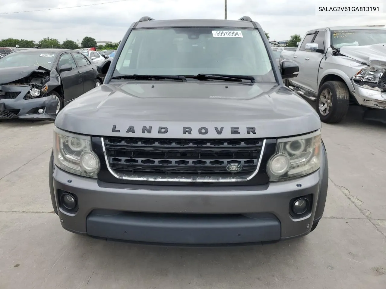 SALAG2V61GA813191 2016 Land Rover Lr4 Hse