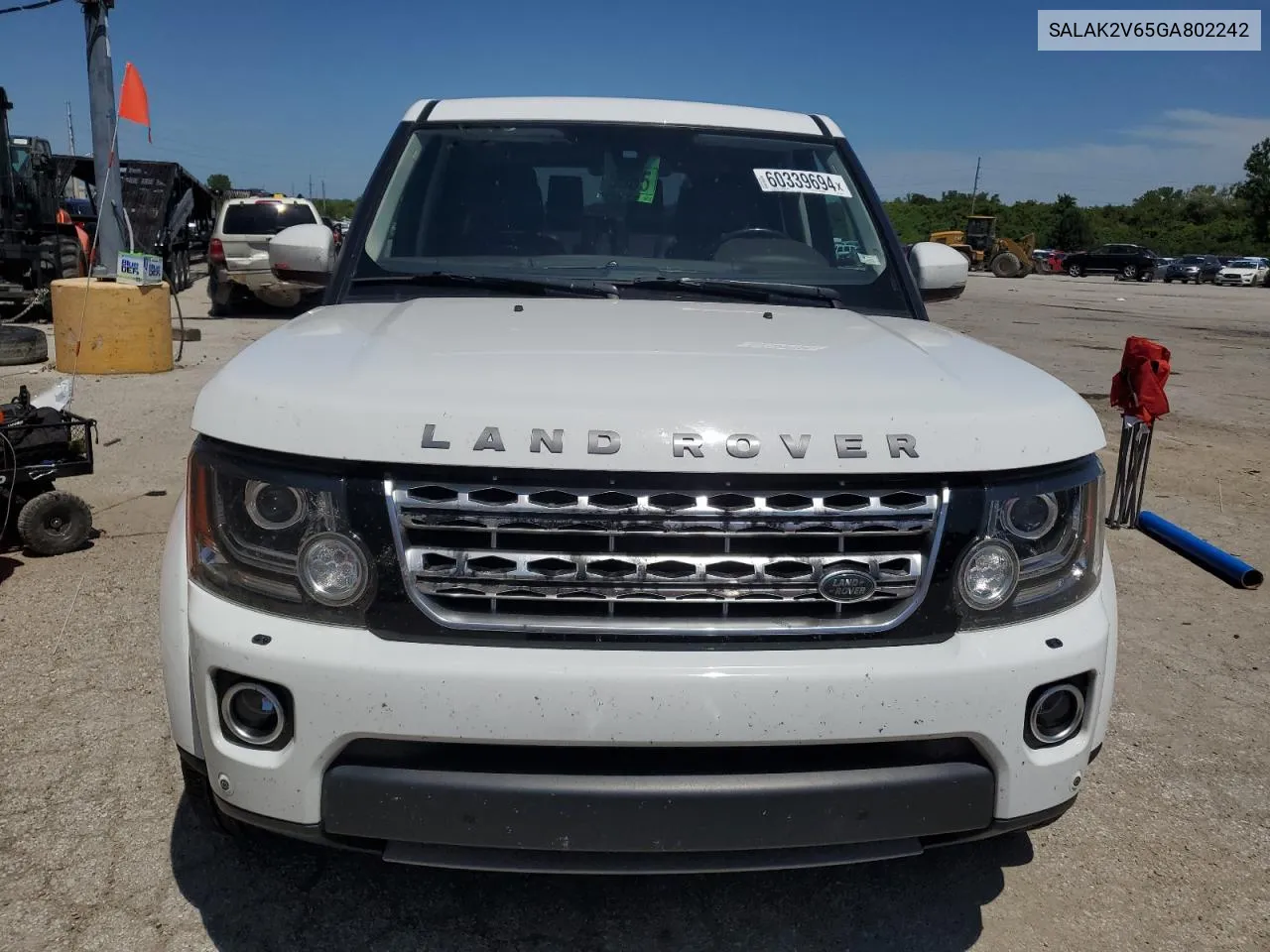 SALAK2V65GA802242 2016 Land Rover Lr4 Hse Luxury