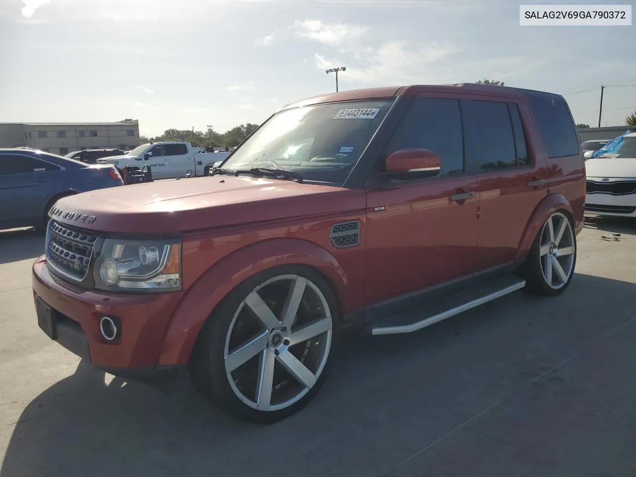 SALAG2V69GA790372 2016 Land Rover Lr4 Hse