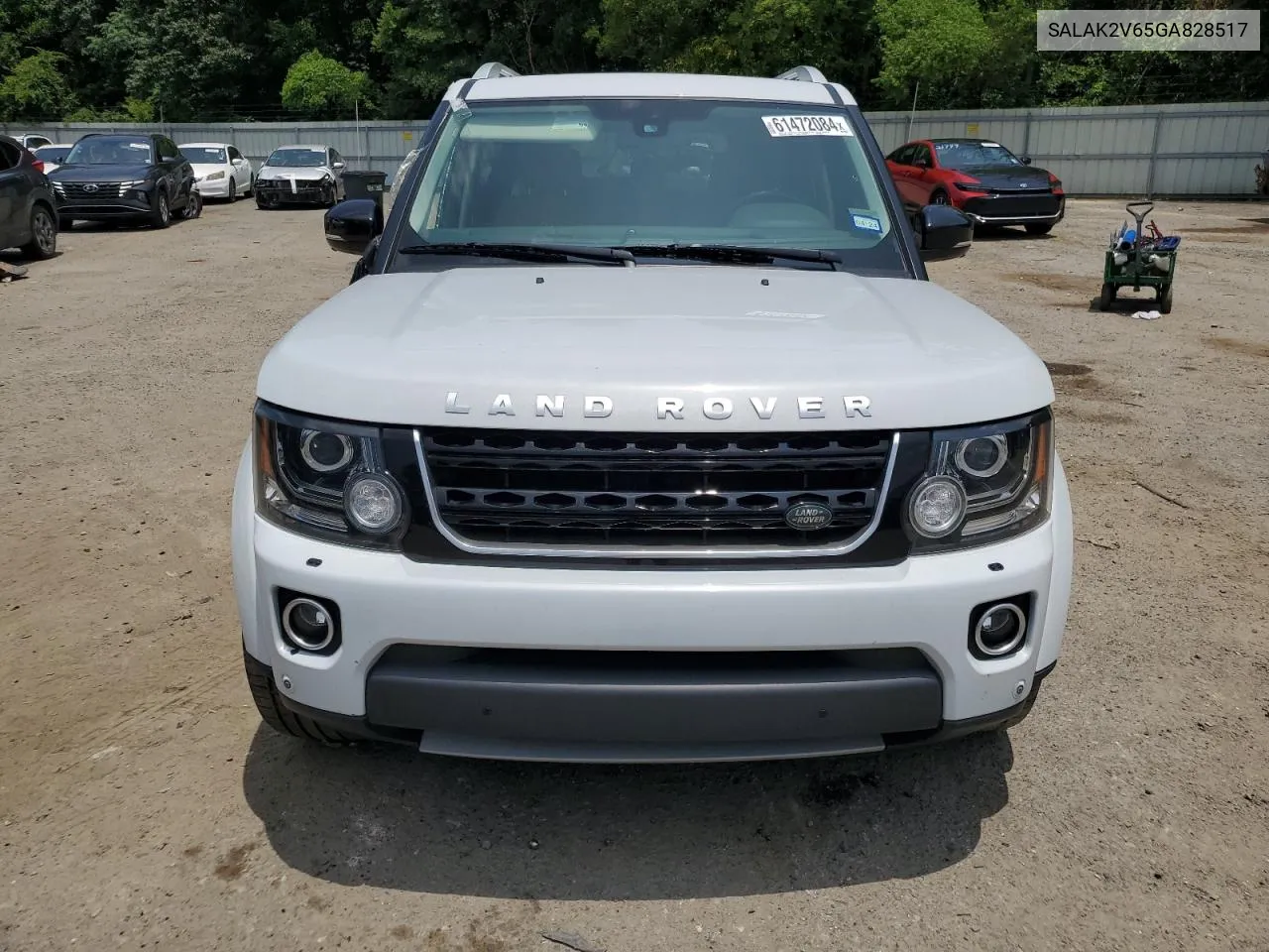 2016 Land Rover Lr4 Hse Luxury VIN: SALAK2V65GA828517 Lot: 61472084