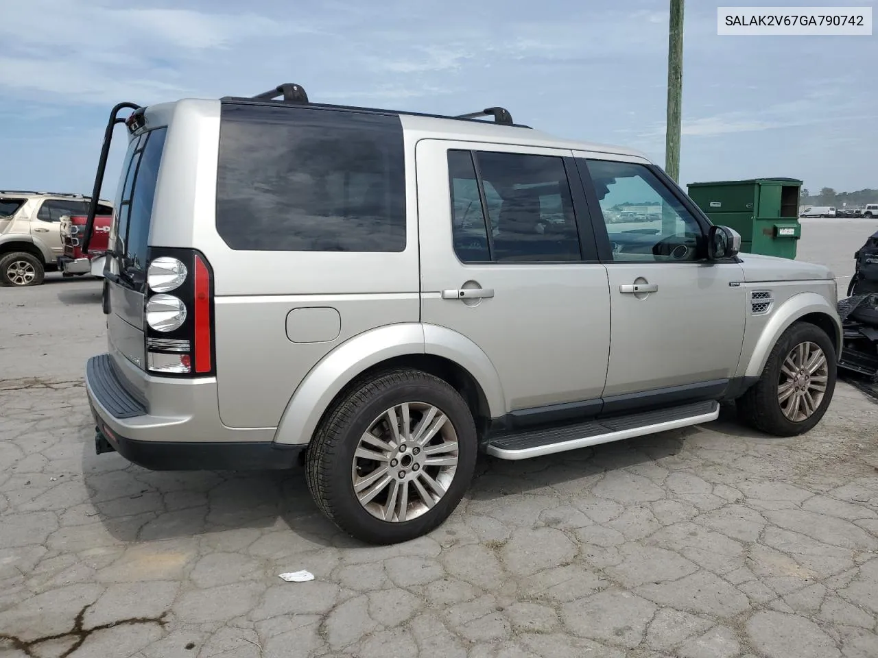 SALAK2V67GA790742 2016 Land Rover Lr4 Hse Luxury