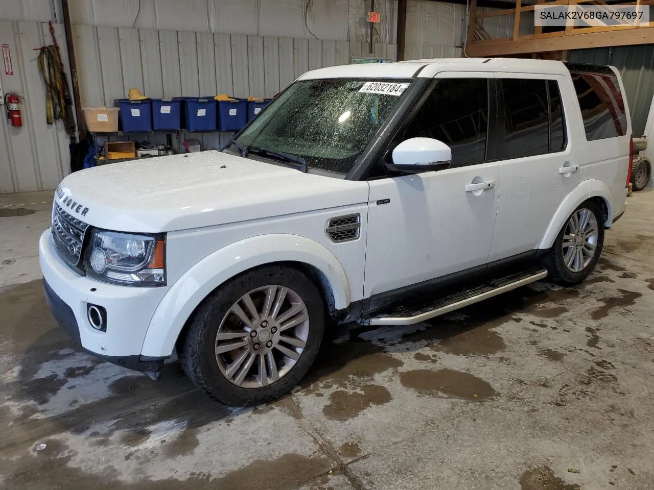 2016 Land Rover Lr4 Hse Luxury VIN: SALAK2V68GA797697 Lot: 62032184