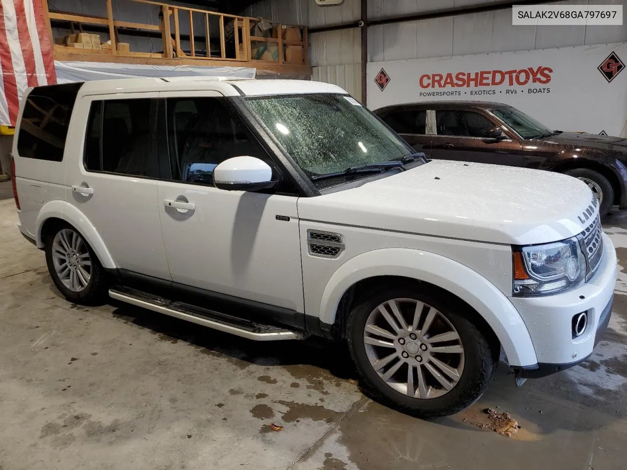 2016 Land Rover Lr4 Hse Luxury VIN: SALAK2V68GA797697 Lot: 62032184