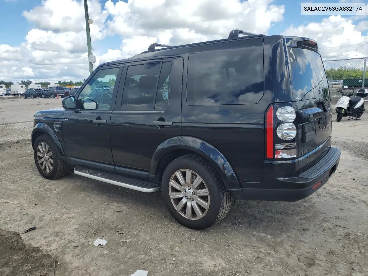 SALAC2V63GA832174 2016 Land Rover Lr4