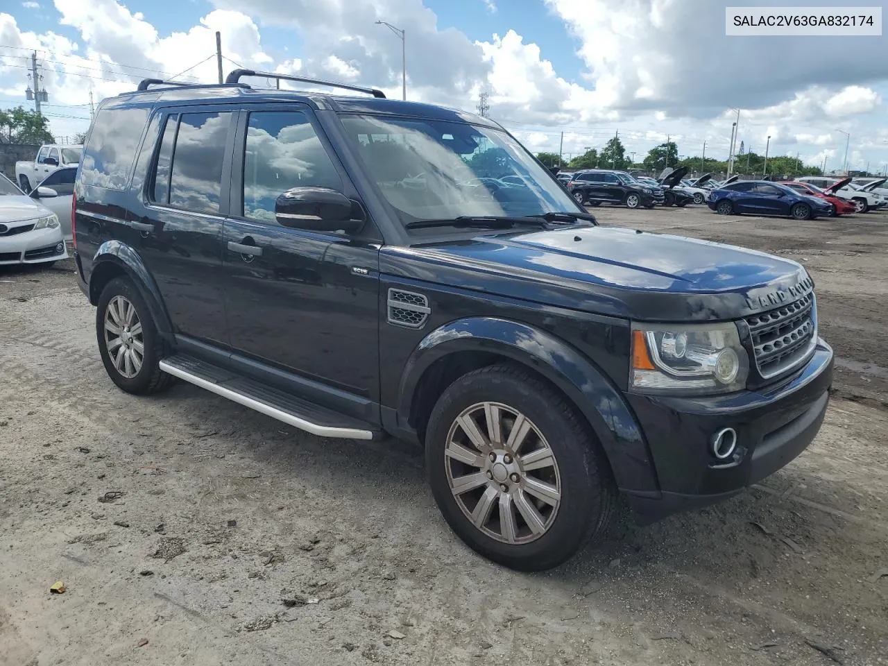 2016 Land Rover Lr4 VIN: SALAC2V63GA832174 Lot: 63100314