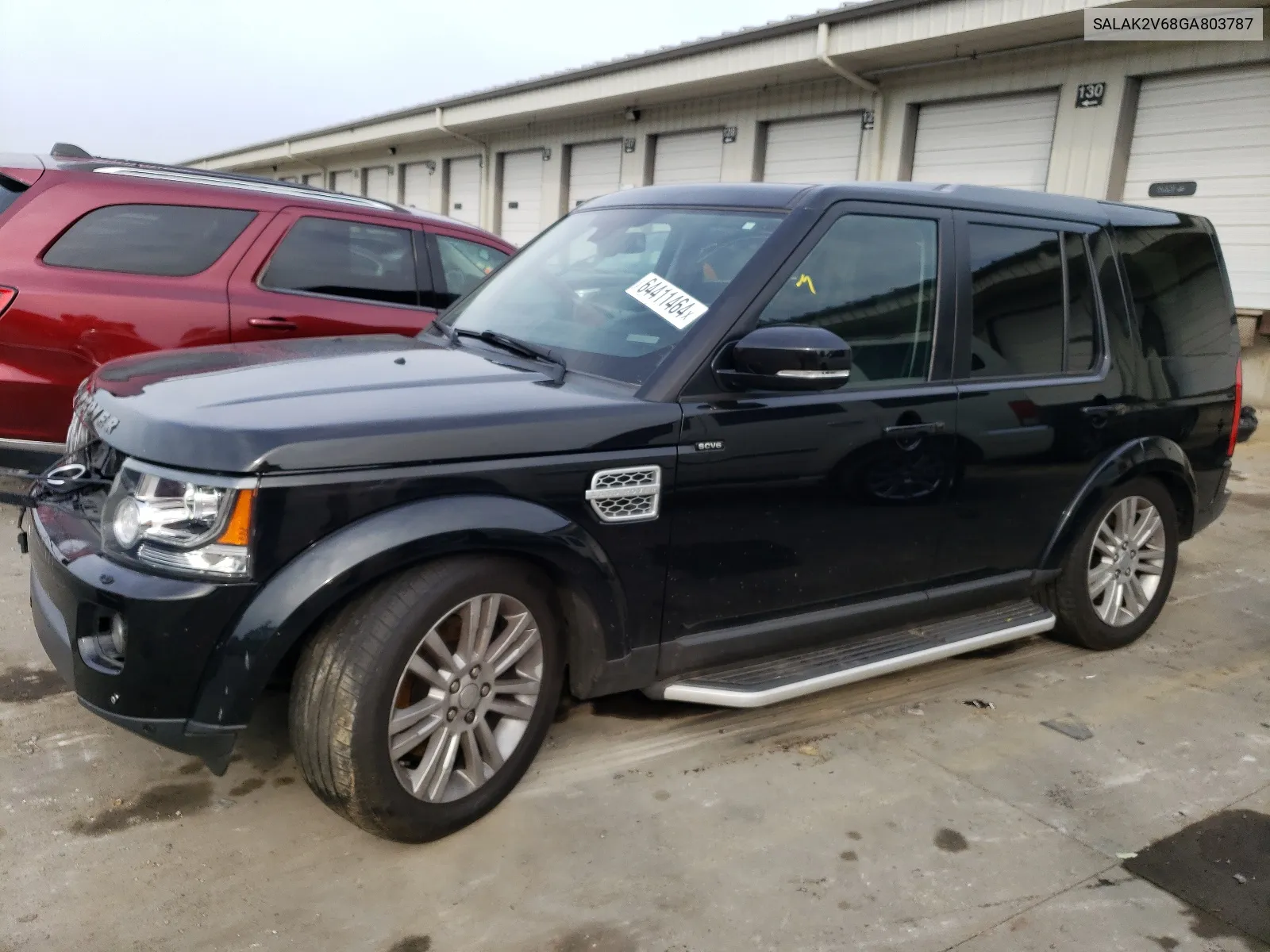 2016 Land Rover Lr4 Hse Luxury VIN: SALAK2V68GA803787 Lot: 64411464