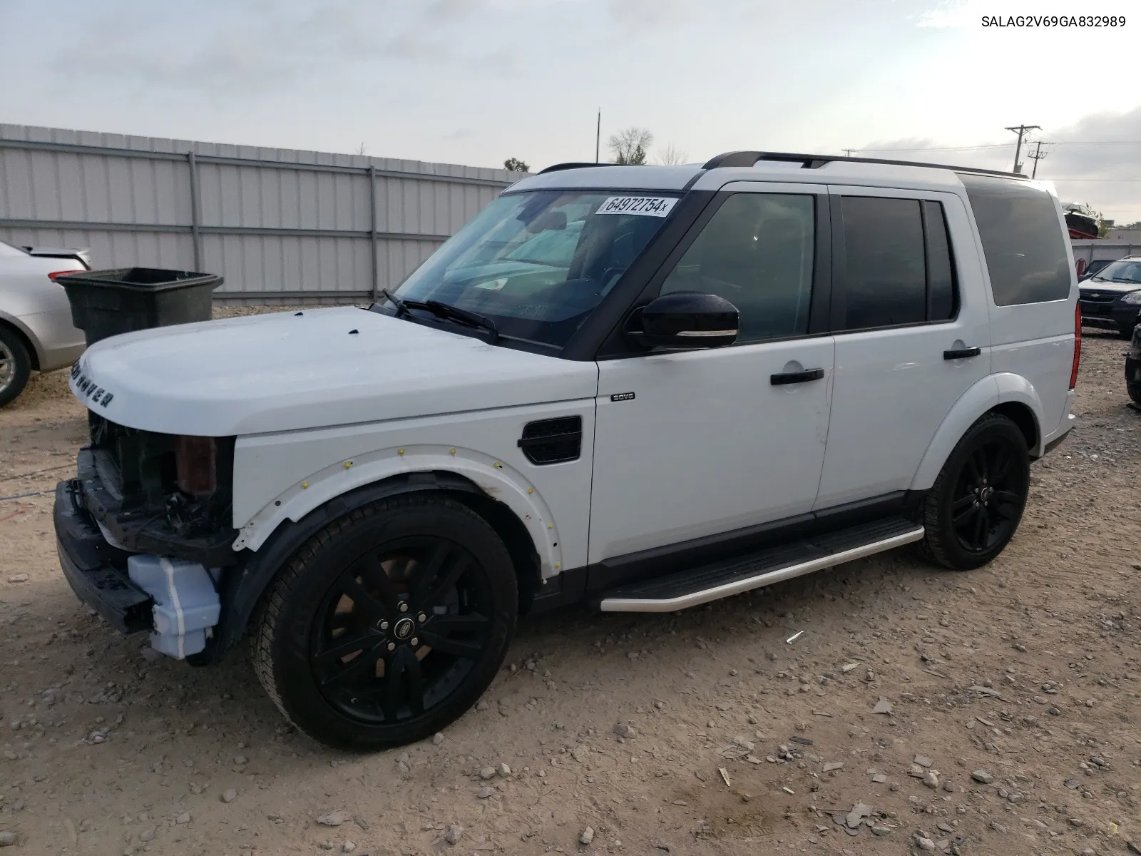 2016 Land Rover Lr4 Hse VIN: SALAG2V69GA832989 Lot: 64972754