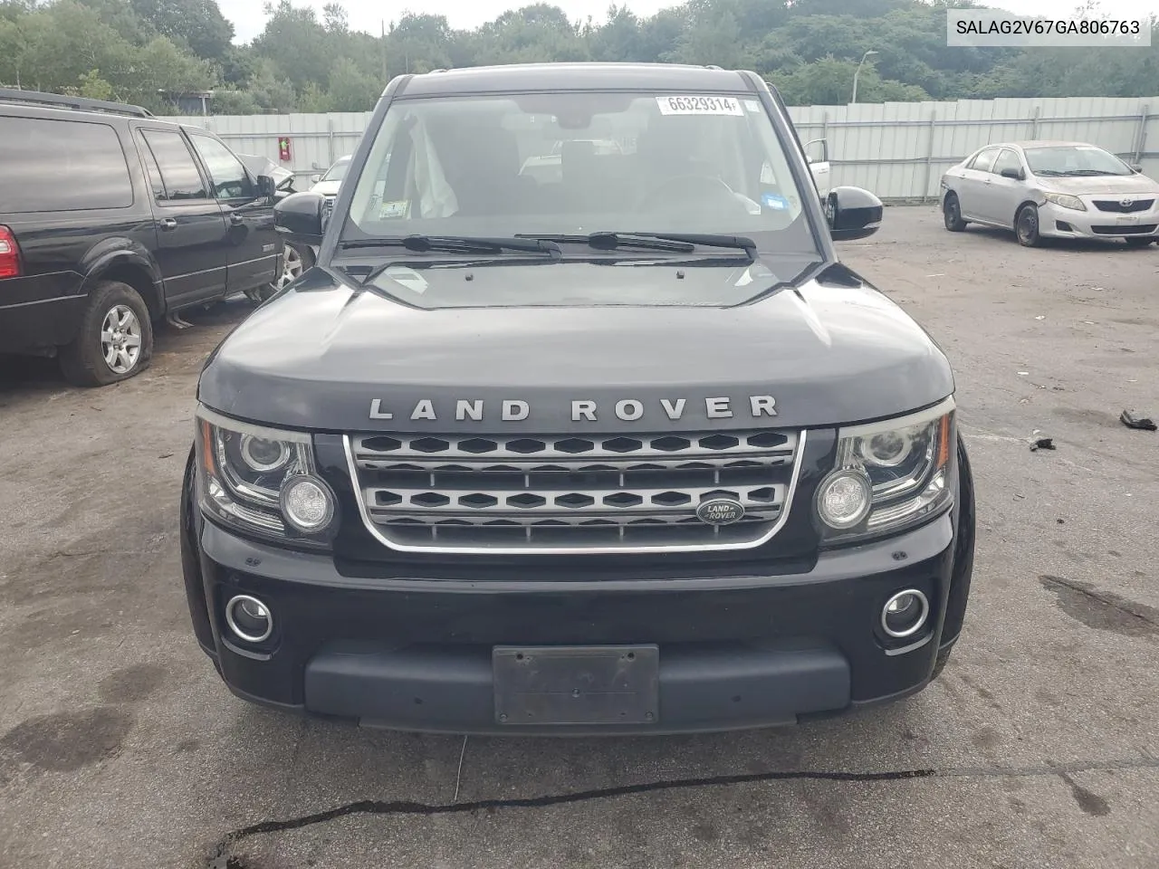 2016 Land Rover Lr4 Hse VIN: SALAG2V67GA806763 Lot: 66329314