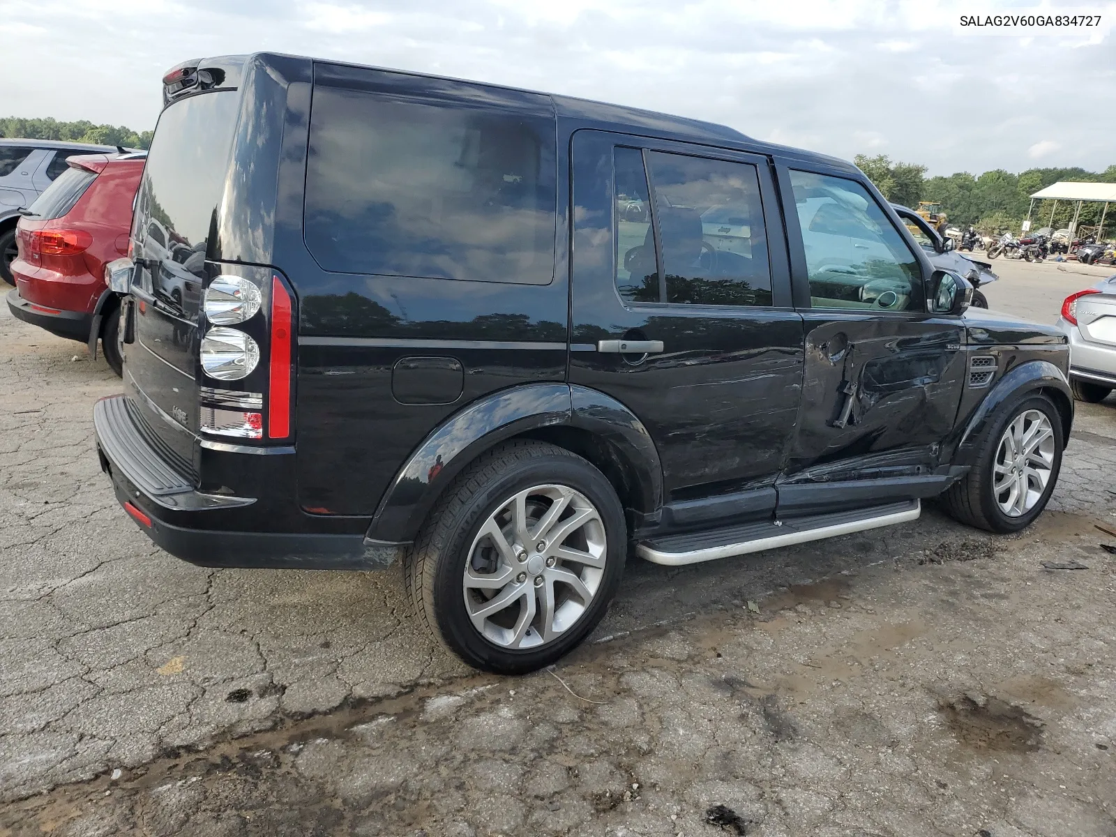 SALAG2V60GA834727 2016 Land Rover Lr4 Hse