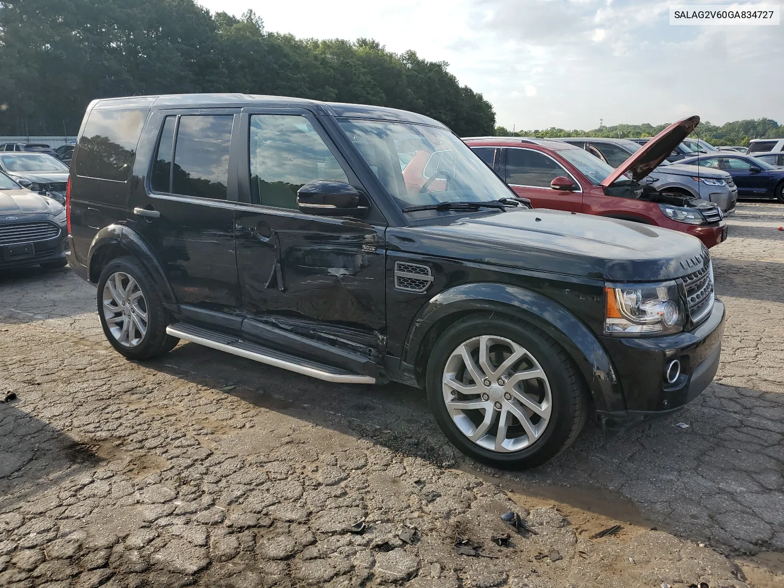 SALAG2V60GA834727 2016 Land Rover Lr4 Hse