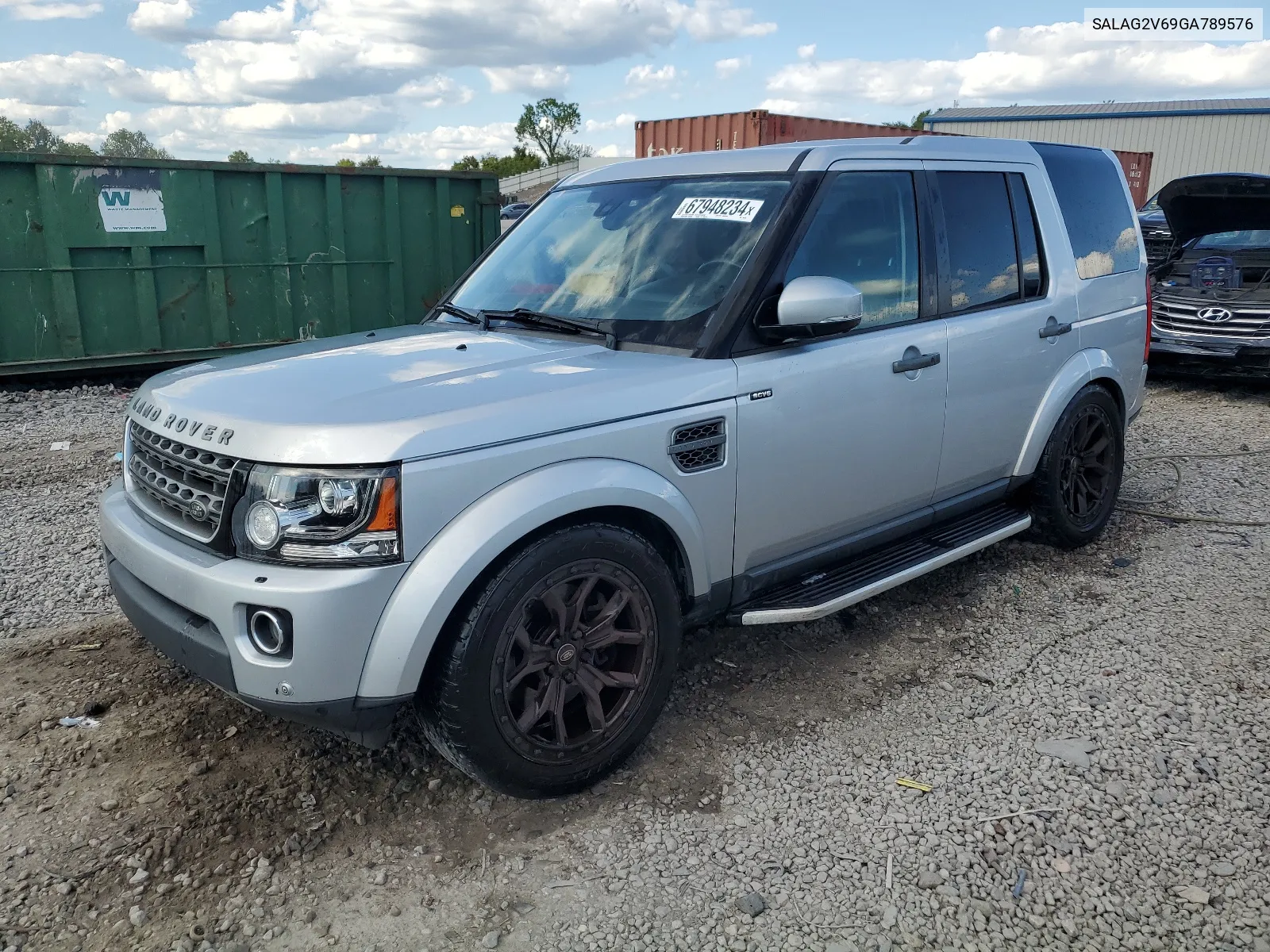 SALAG2V69GA789576 2016 Land Rover Lr4 Hse