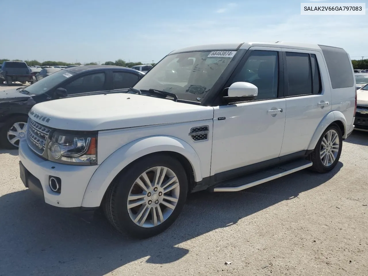 2016 Land Rover Lr4 Hse Luxury VIN: SALAK2V66GA797083 Lot: 68463874