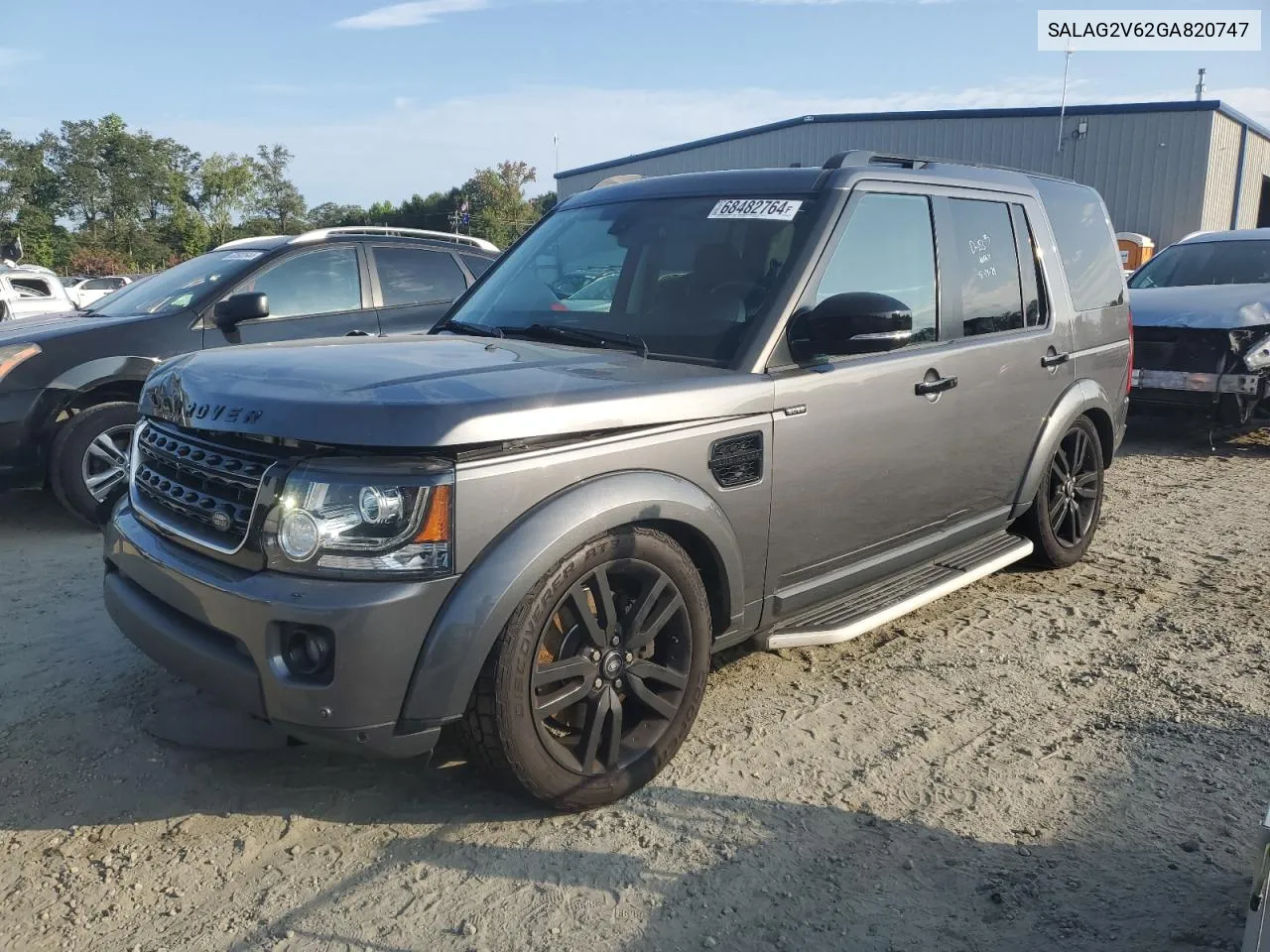 SALAG2V62GA820747 2016 Land Rover Lr4 Hse