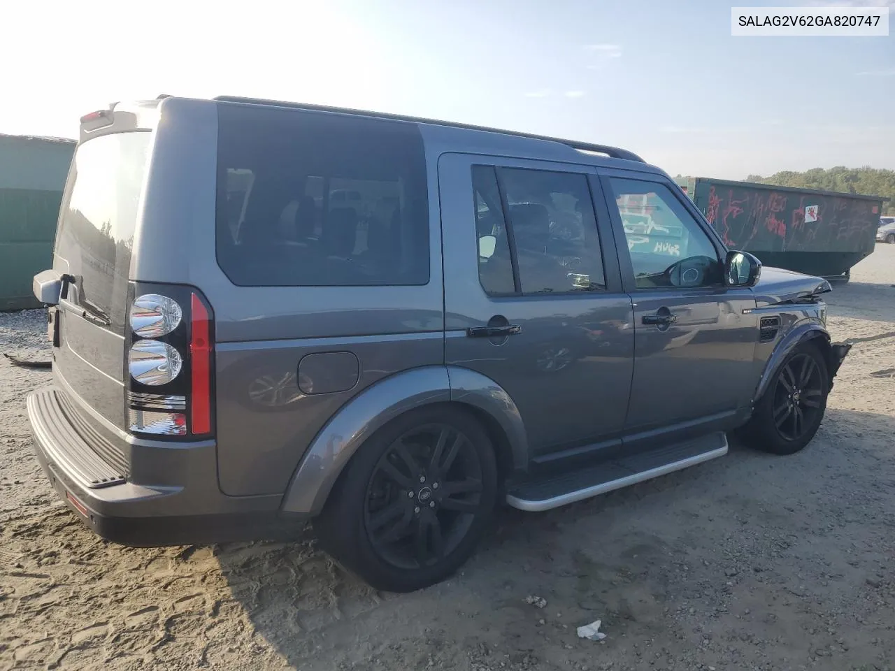 SALAG2V62GA820747 2016 Land Rover Lr4 Hse