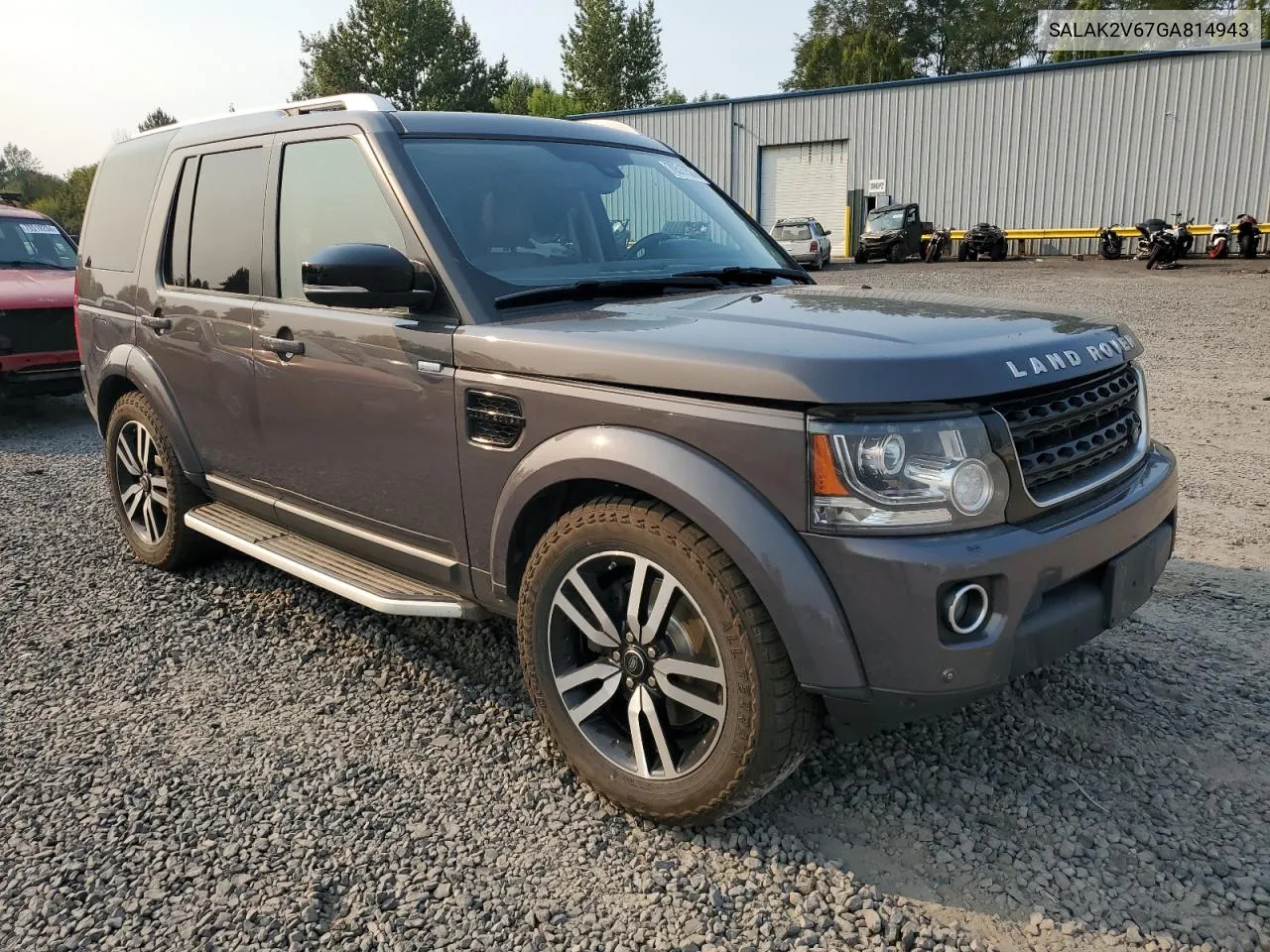 SALAK2V67GA814943 2016 Land Rover Lr4 Hse Luxury