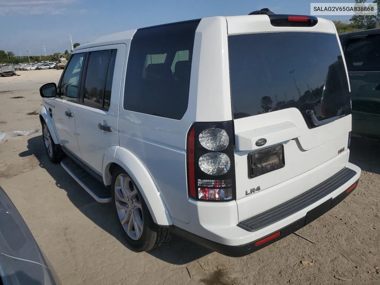 2016 Land Rover Lr4 Hse VIN: SALAG2V65GA838868 Lot: 72151714