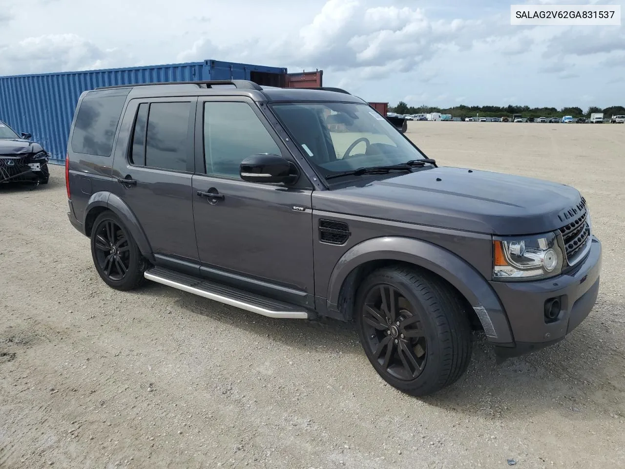 SALAG2V62GA831537 2016 Land Rover Lr4 Hse