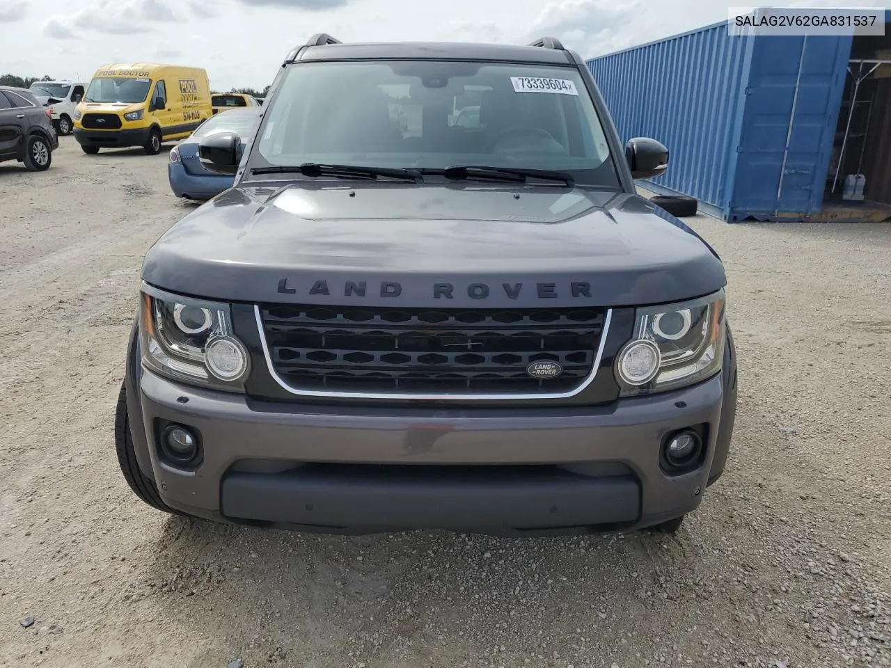 2016 Land Rover Lr4 Hse VIN: SALAG2V62GA831537 Lot: 73339604