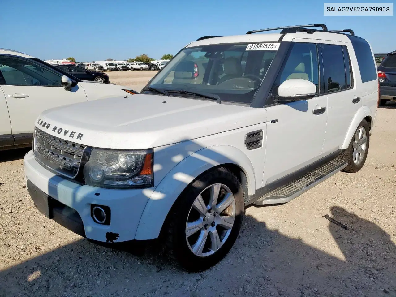 SALAG2V62GA790908 2016 Land Rover Lr4 Hse