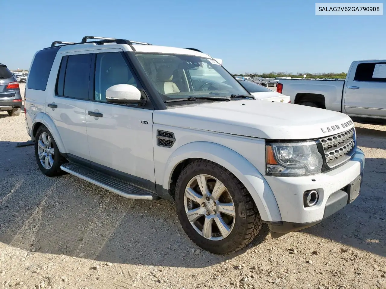 SALAG2V62GA790908 2016 Land Rover Lr4 Hse