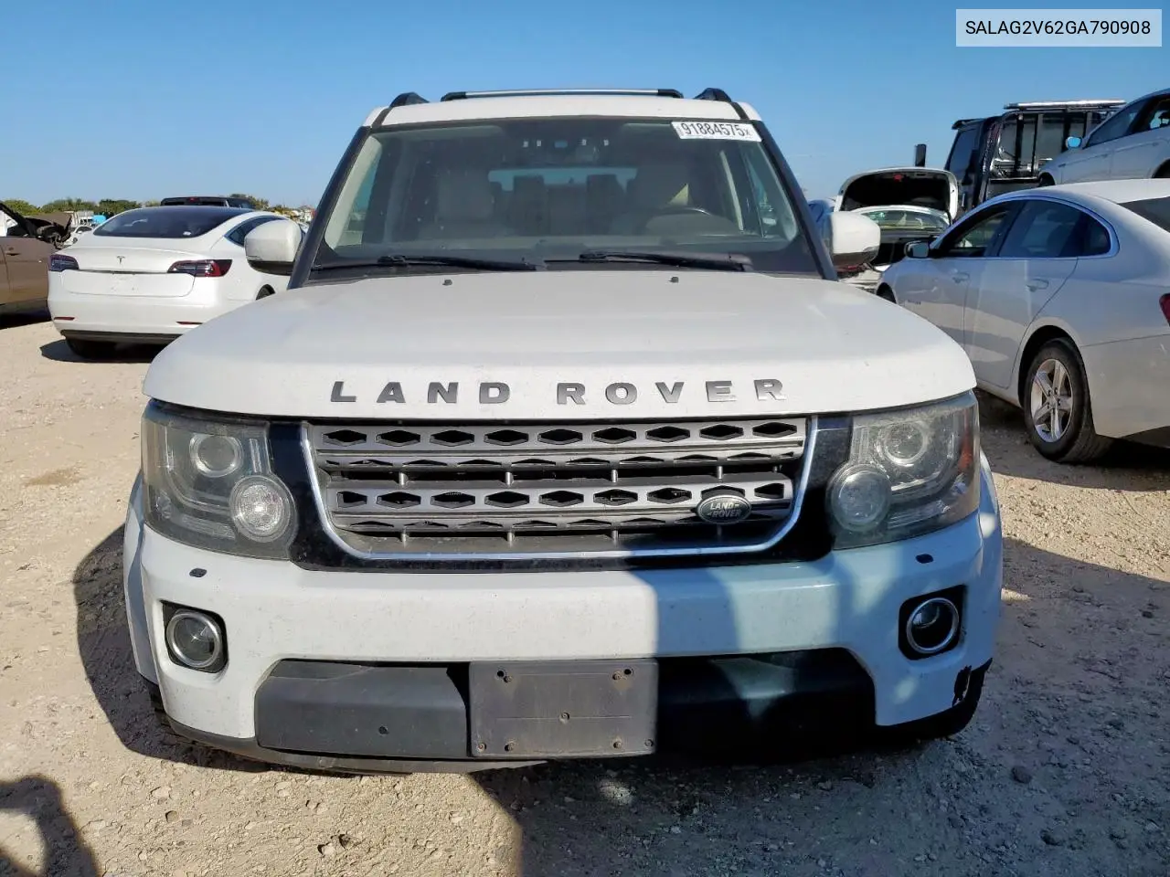 SALAG2V62GA790908 2016 Land Rover Lr4 Hse
