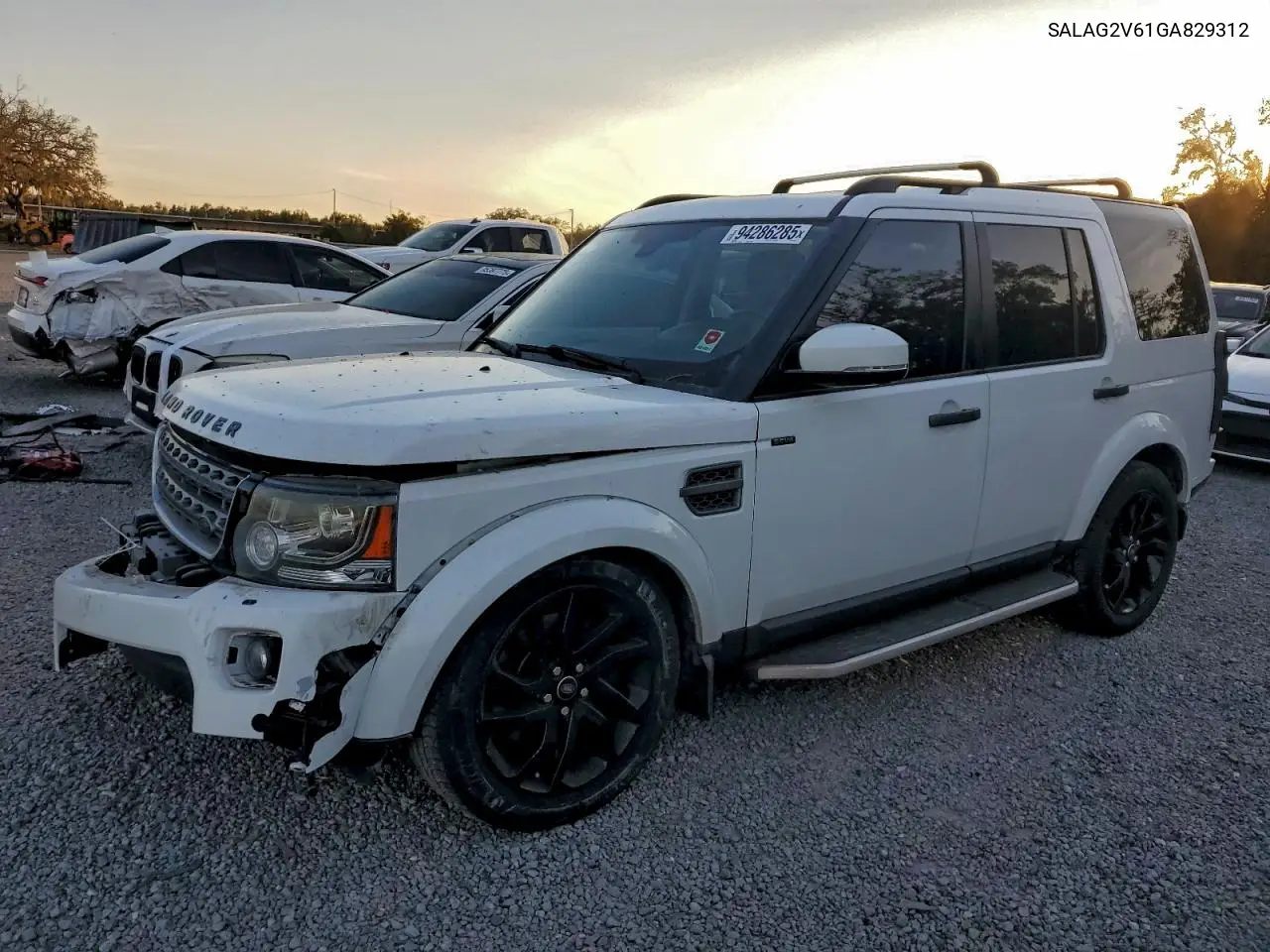 SALAG2V61GA829312 2016 Land Rover Lr4 Hse