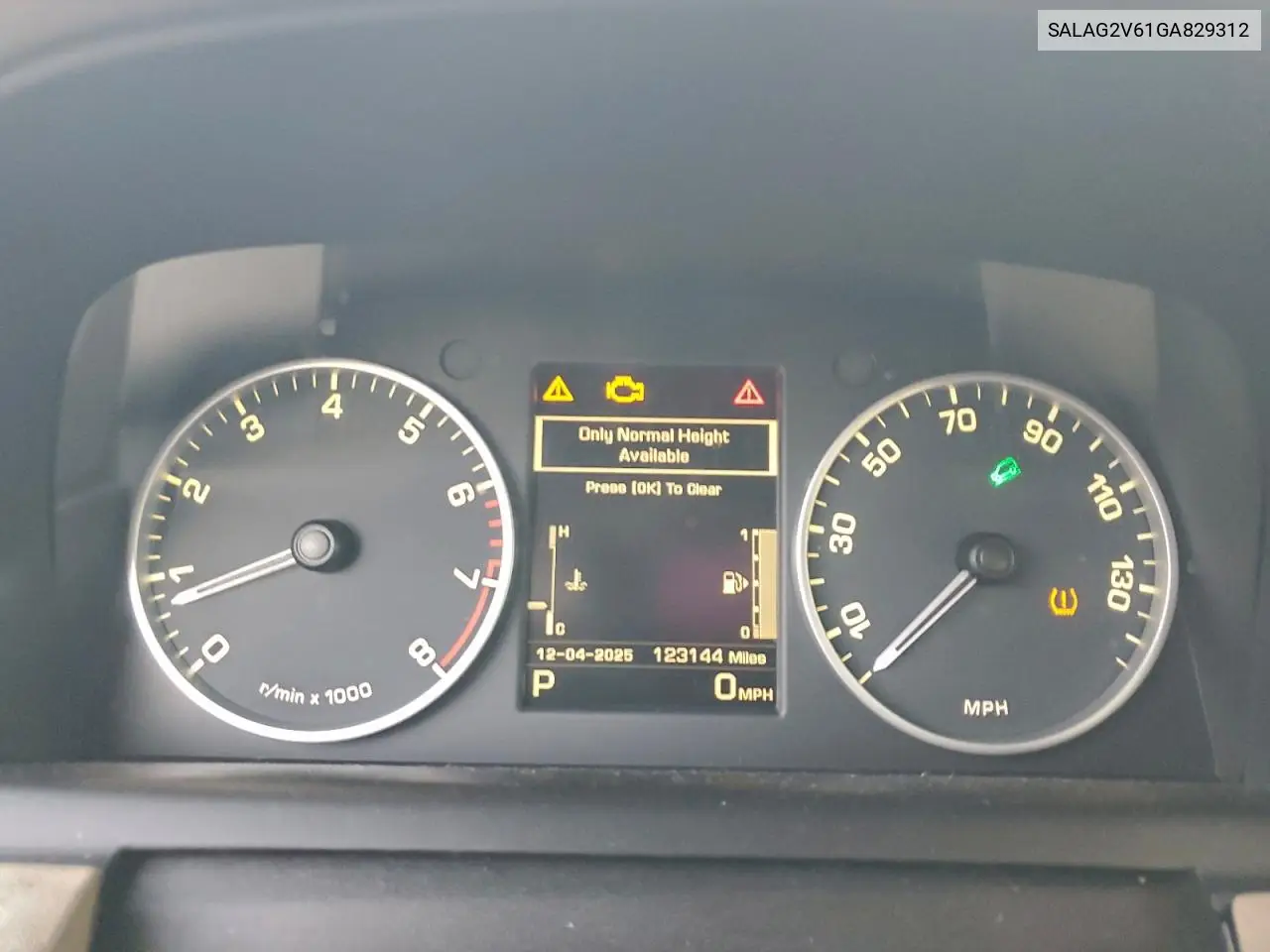 SALAG2V61GA829312 2016 Land Rover Lr4 Hse