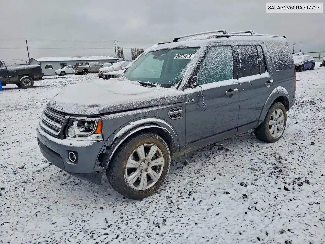 SALAG2V60GA797727 2016 Land Rover Lr4 Hse