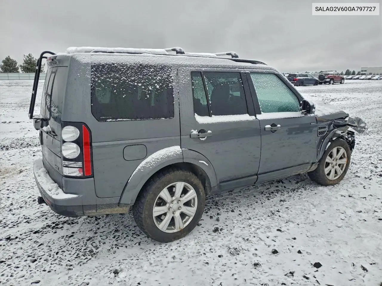 SALAG2V60GA797727 2016 Land Rover Lr4 Hse