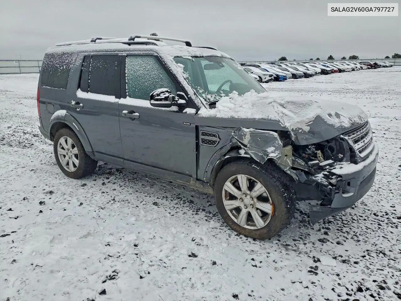 SALAG2V60GA797727 2016 Land Rover Lr4 Hse