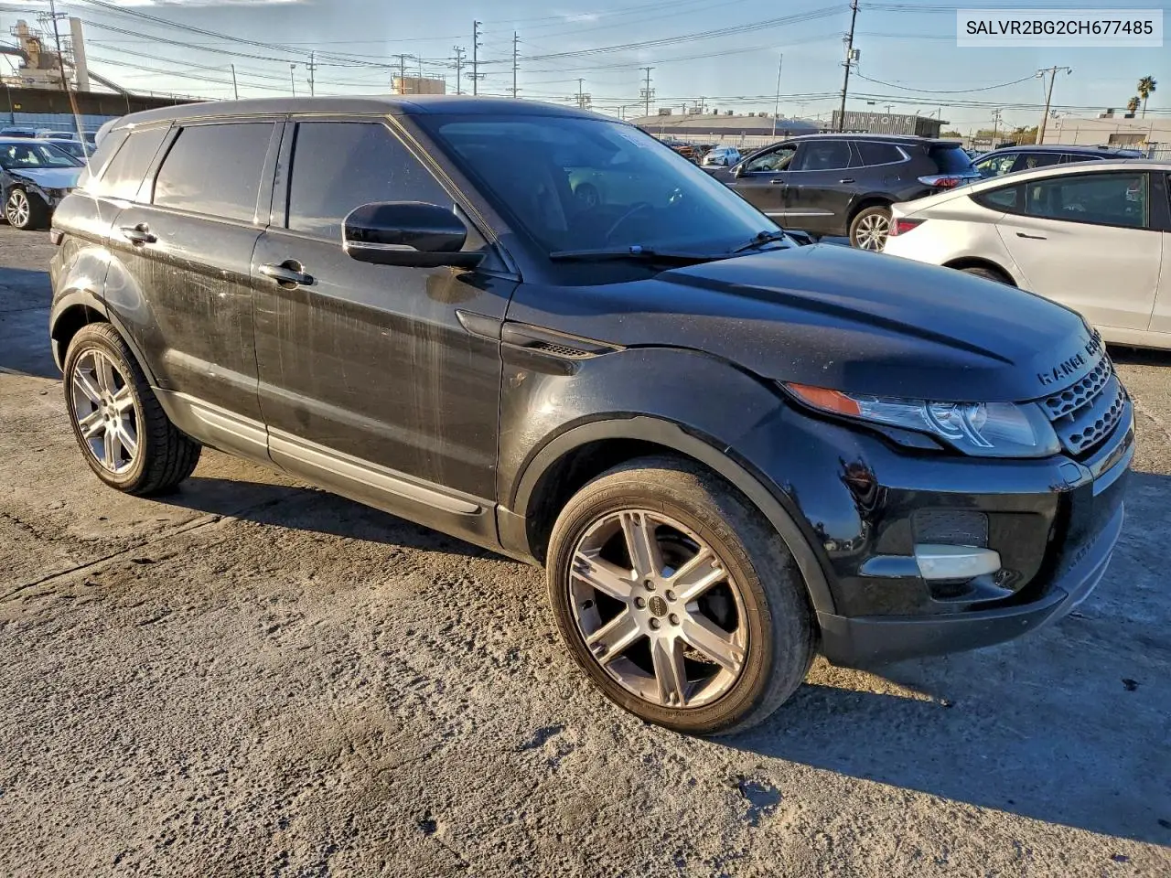 SALVR2BG2CH677485 2012 Land Rover Range Rover Evoque Pure Premium