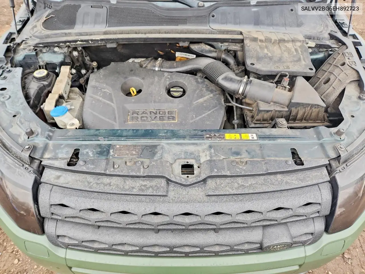 SALVV2BG6EH892723 2014 Land Rover Range Rover Evoque Prestige Premium