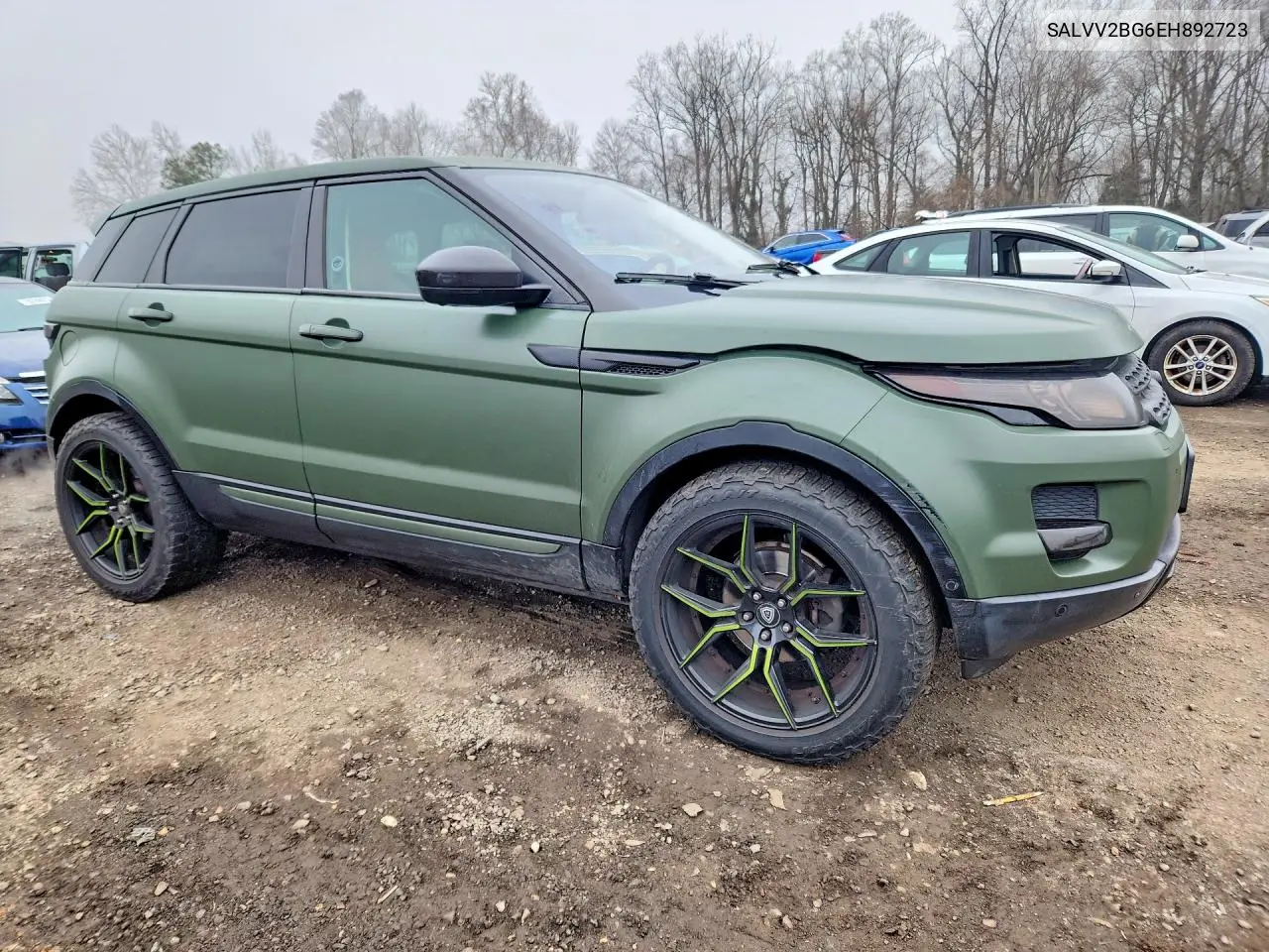 SALVV2BG6EH892723 2014 Land Rover Range Rover Evoque Prestige Premium
