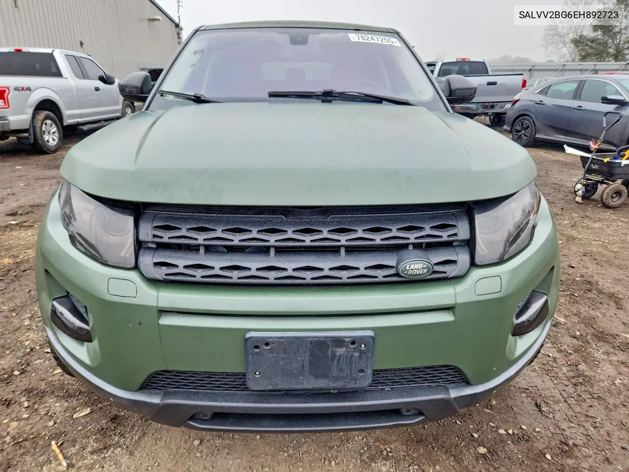 SALVV2BG6EH892723 2014 Land Rover Range Rover Evoque Prestige Premium