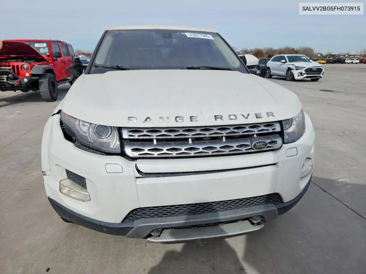 SALVV2BG5FH073915 2015 Land Rover Range Rover Evoque Prestige Premium