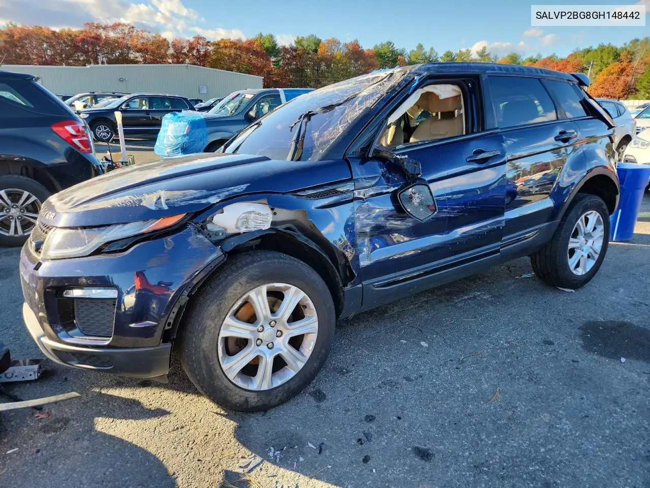 SALVP2BG8GH148442 2016 Land Rover Range Rover Evoque Se