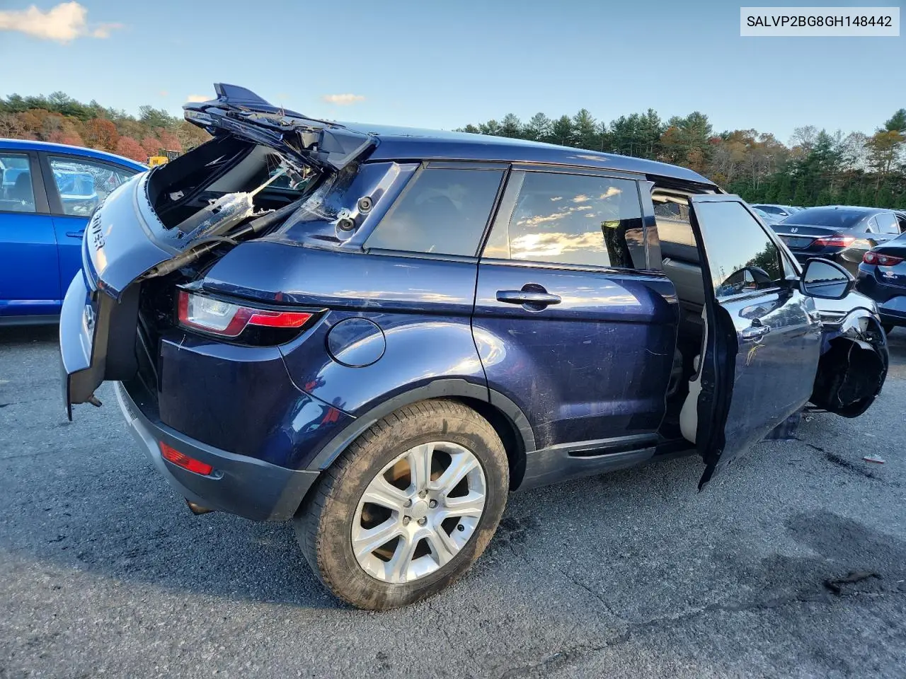 SALVP2BG8GH148442 2016 Land Rover Range Rover Evoque Se
