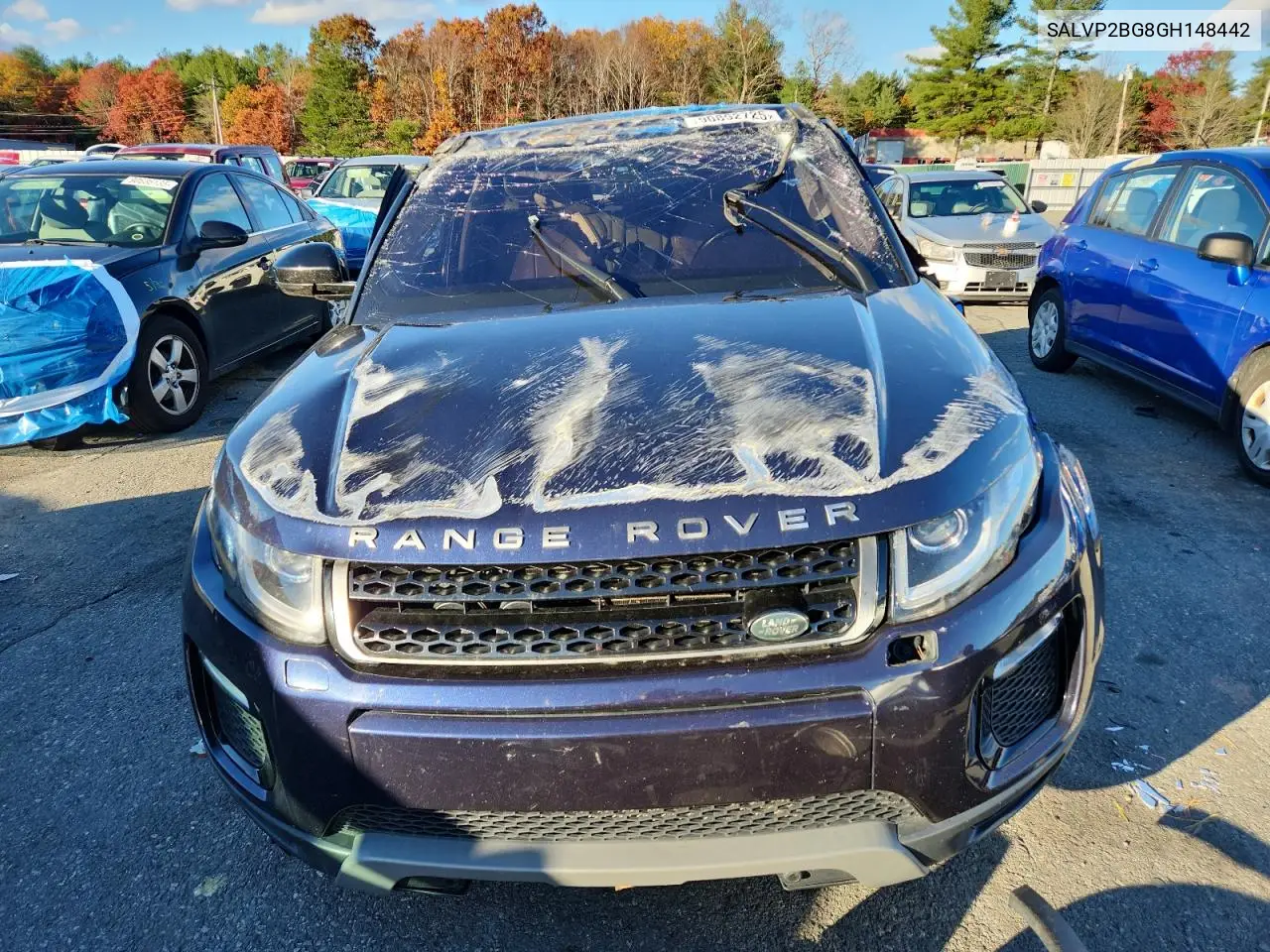 SALVP2BG8GH148442 2016 Land Rover Range Rover Evoque Se
