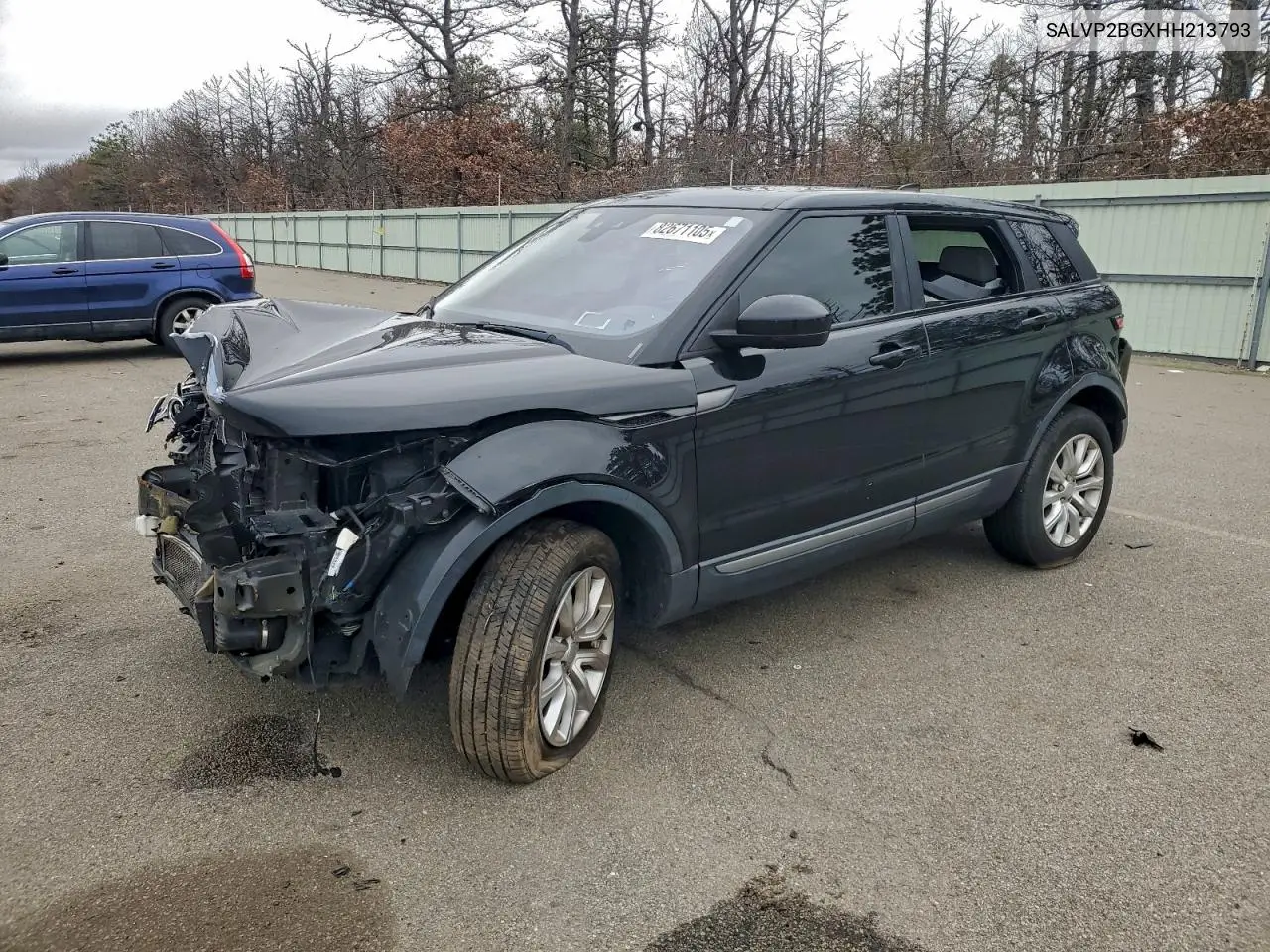 SALVP2BGXHH213793 2017 Land Rover Range Rover Evoque Se