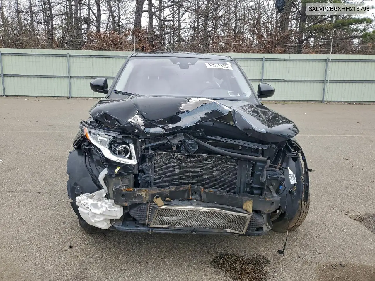 SALVP2BGXHH213793 2017 Land Rover Range Rover Evoque Se