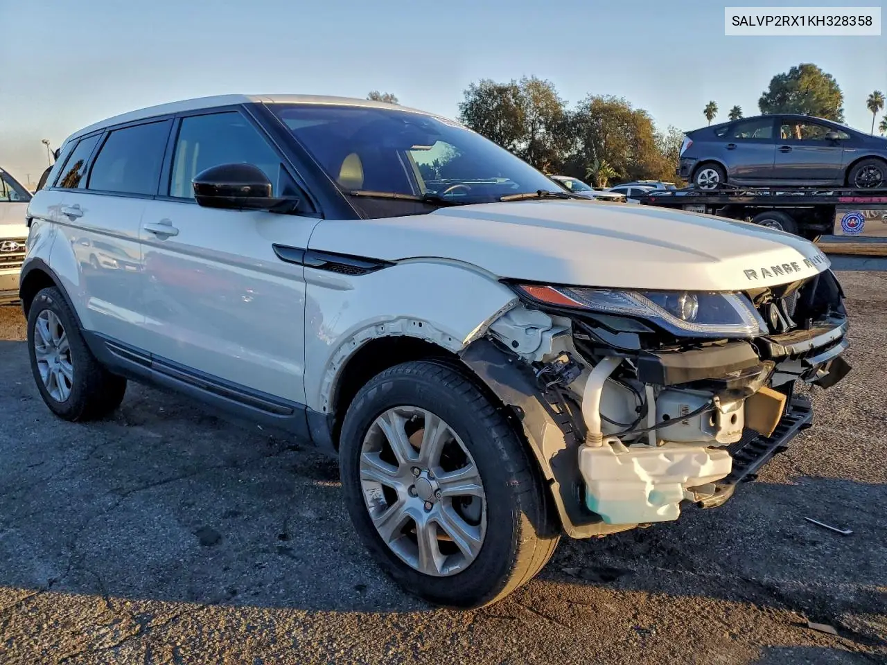 SALVP2RX1KH328358 2019 Land Rover Range Rover Evoque Se