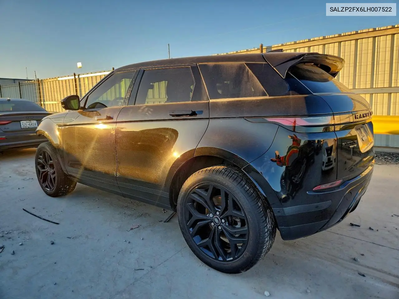 SALZP2FX6LH007522 2020 Land Rover Range Rover Evoque Se