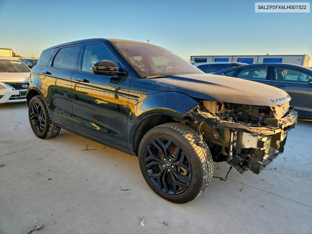 SALZP2FX6LH007522 2020 Land Rover Range Rover Evoque Se